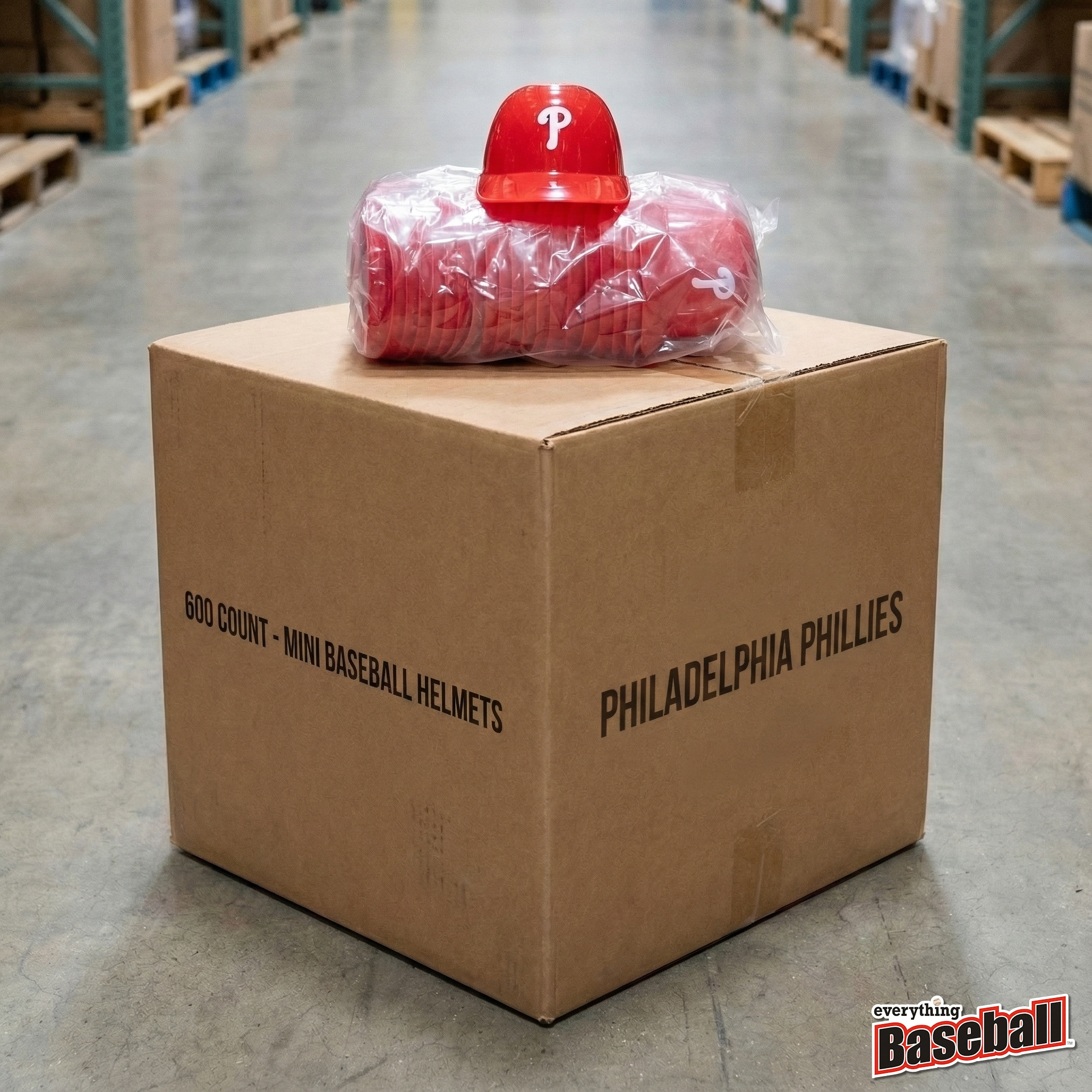 Case of 600 MLB Team 8oz Ice Cream Sundae Helmet Snack Bowls