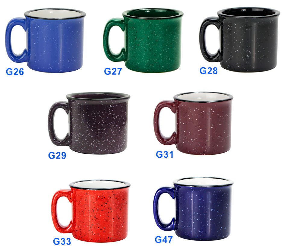 Personalized campfire baseball coffee mugs