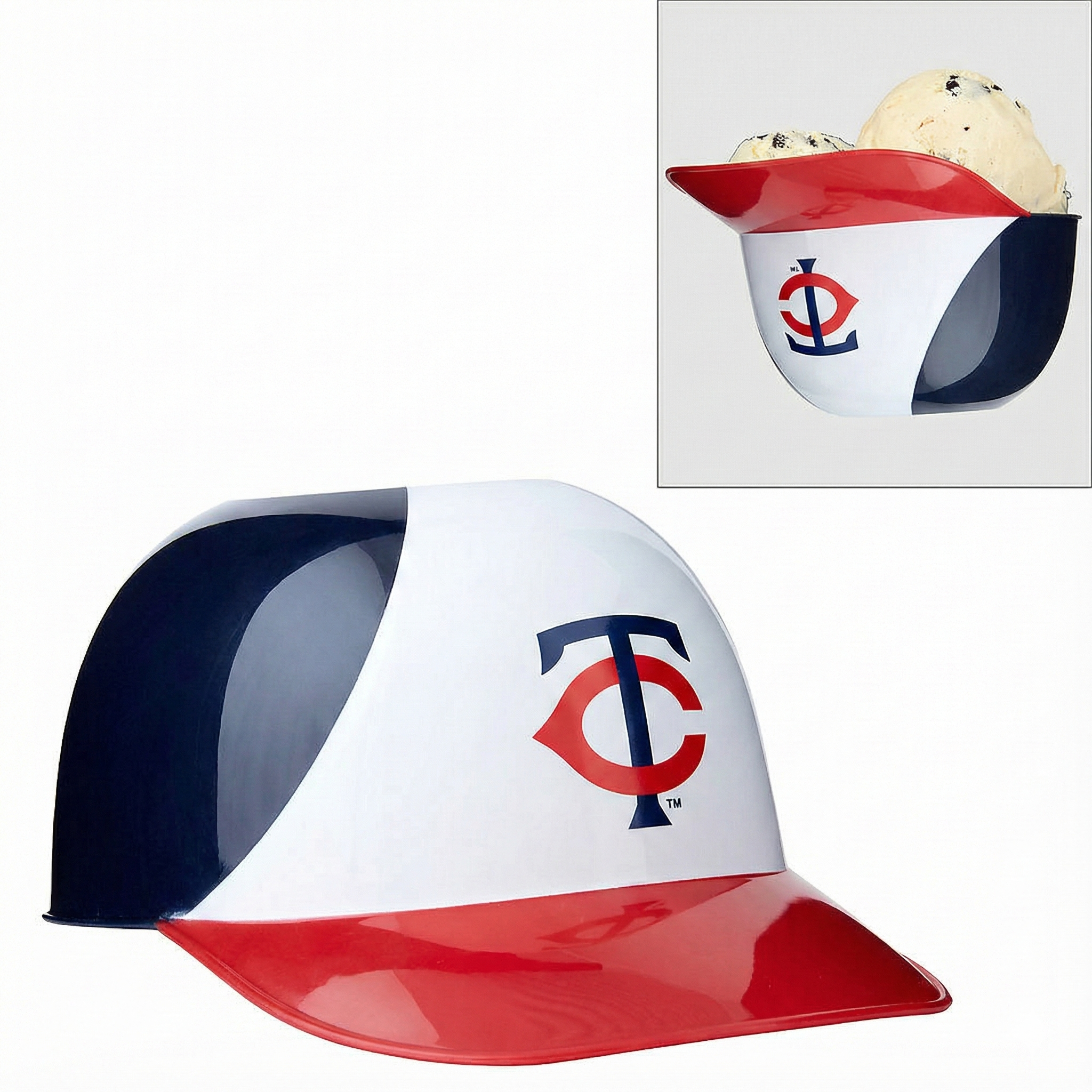 Minnesota Twins MLB Baseball Ice Cream Helmet Sundae Bowl