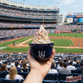 New York Yankees baseball ice cream helmet at Yankee Stadium in the Bronx