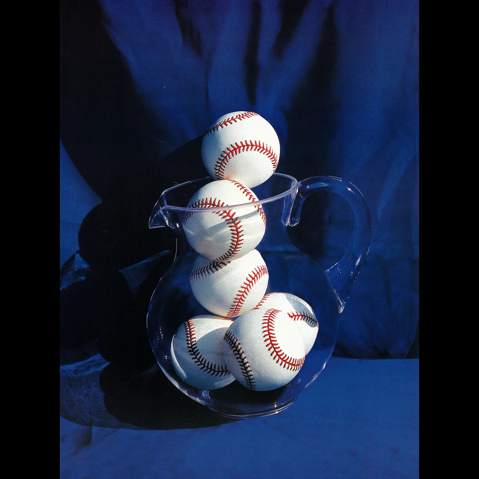 Don Marquess Baseball Art Poster Relief Pitcher
