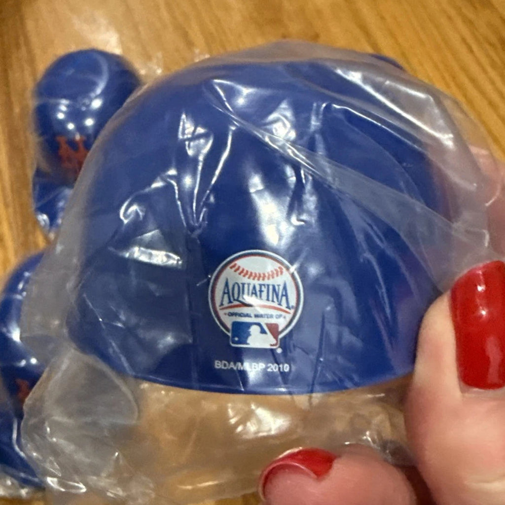 New York Mets Aquafina Baseball Helmet Ice Cream Sundae Bowl