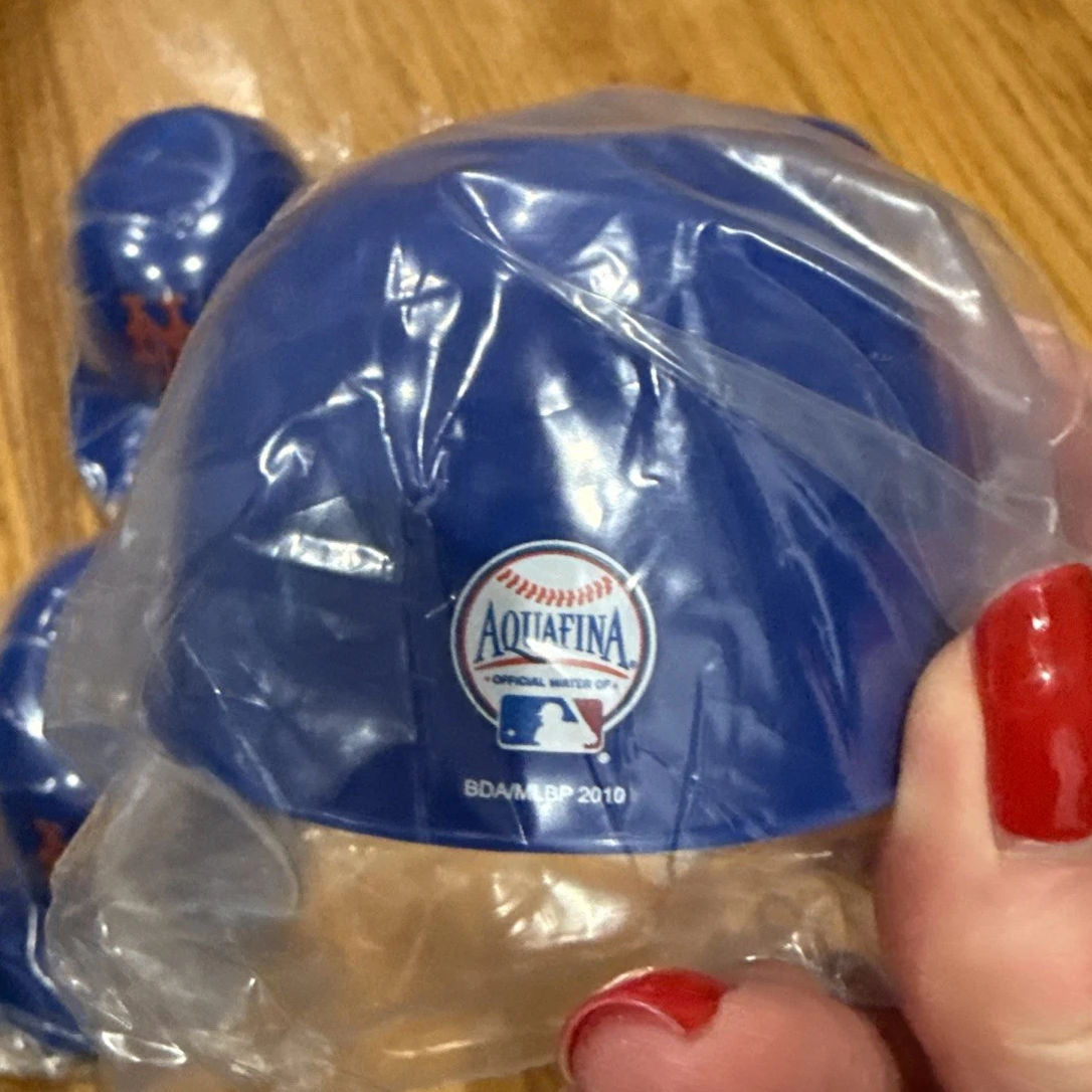 New York Mets Aquafina Baseball Helmet Ice Cream Sundae Bowl