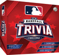 MLB Baseball Trivia Challenge game box with red background and logo