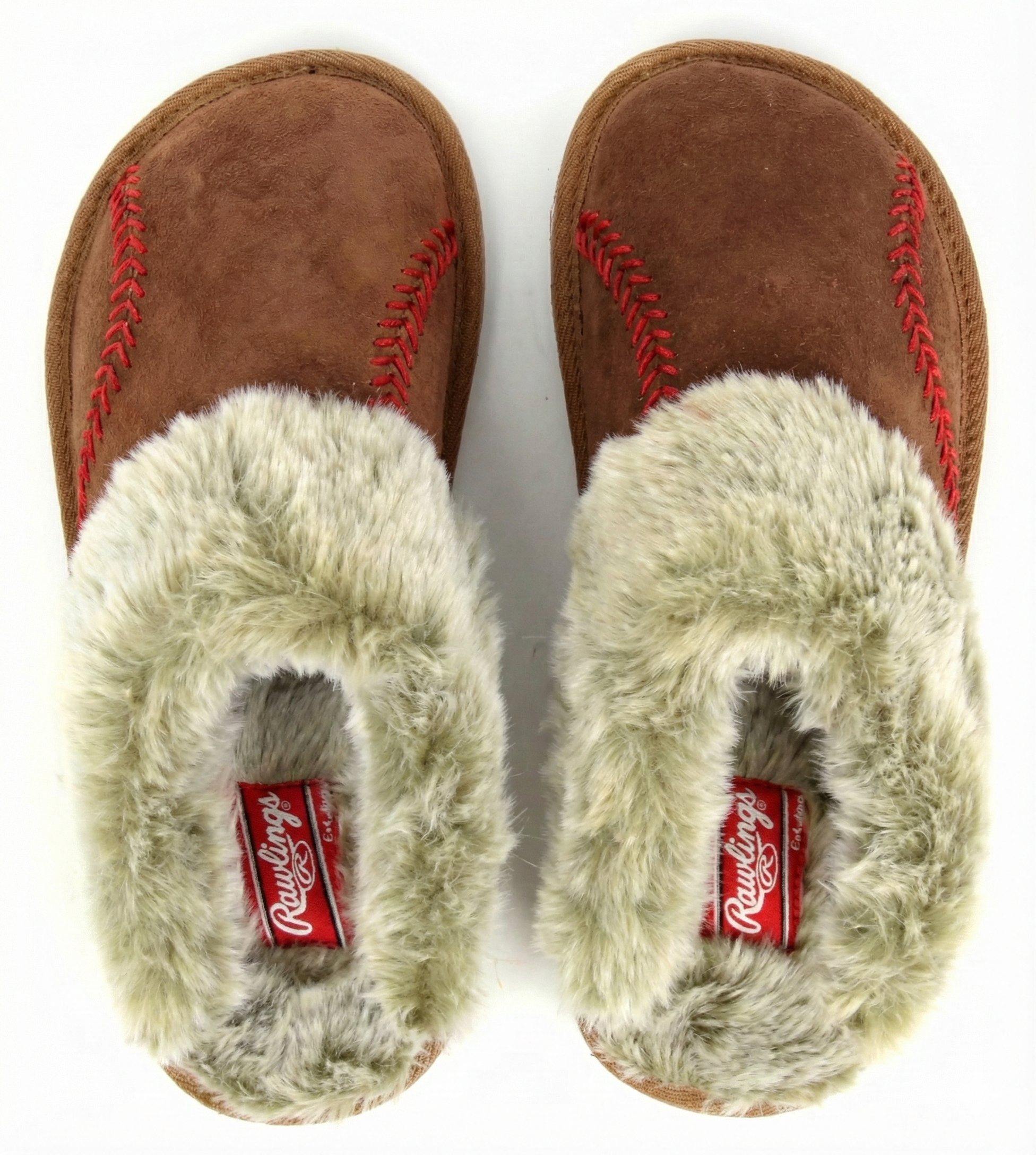 Rawlings leather baseball slippers.