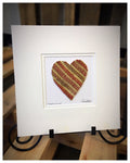 Seams of Love Baseball Heart Original Artwork