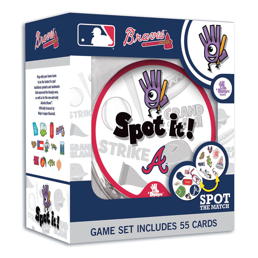 Atlanta Braves MLB Baseball Team Spot it! Game