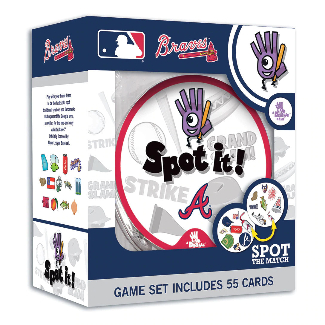 Atlanta Braves MLB Baseball Team Spot it! Game