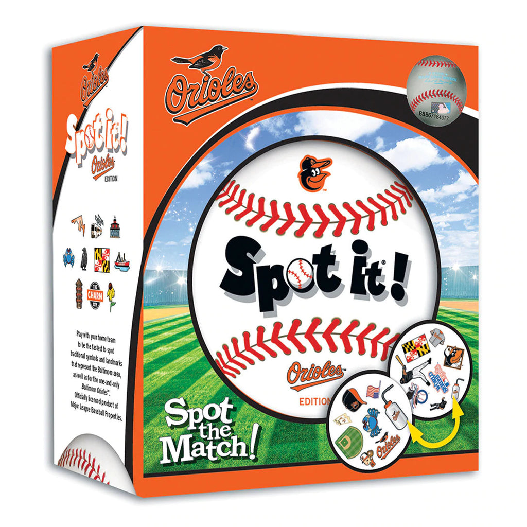 Baltimore Orioles MLB Baseball Team Spot it! Game