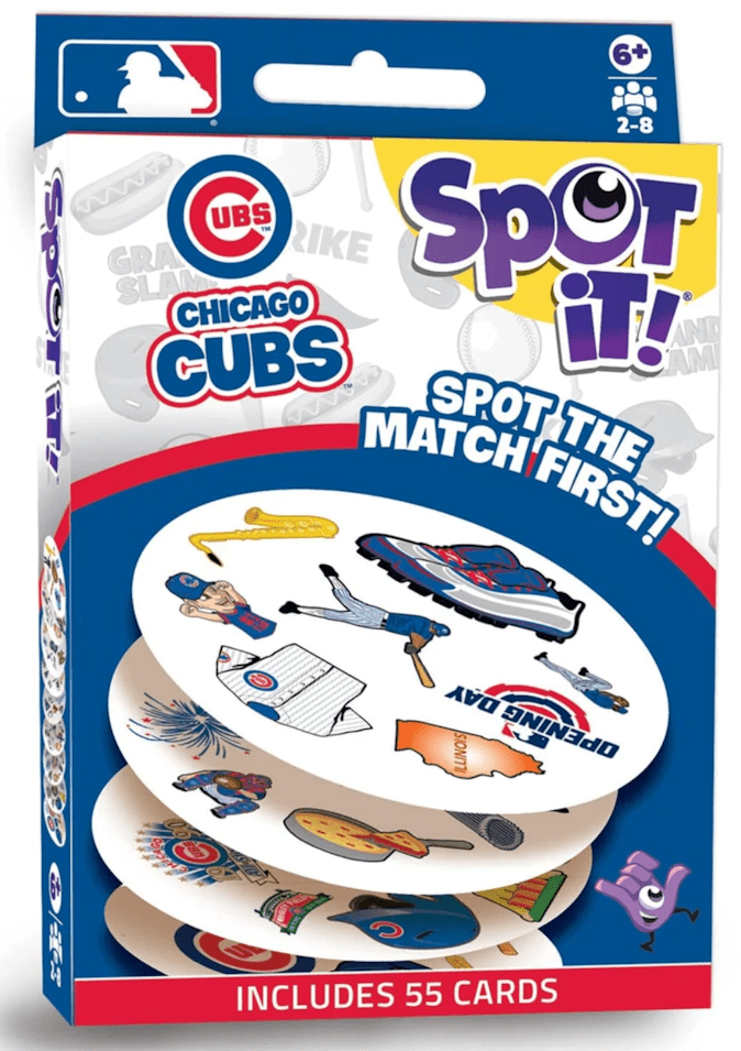 Chicago Cubs MLB Baseball Team Spot it! Game