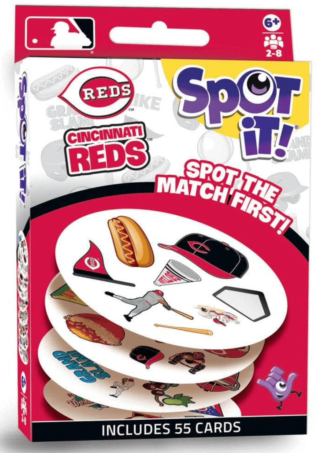 Cincinnati Reds MLB Baseball Team Spot it! Game