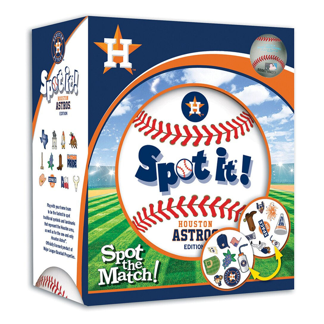 Houston Astros MLB Baseball Team Spot it! Game