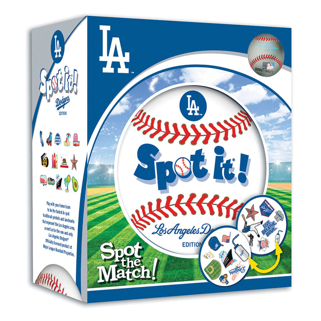 Los Angeles Dodgers MLB Baseball Team Spot it! Game