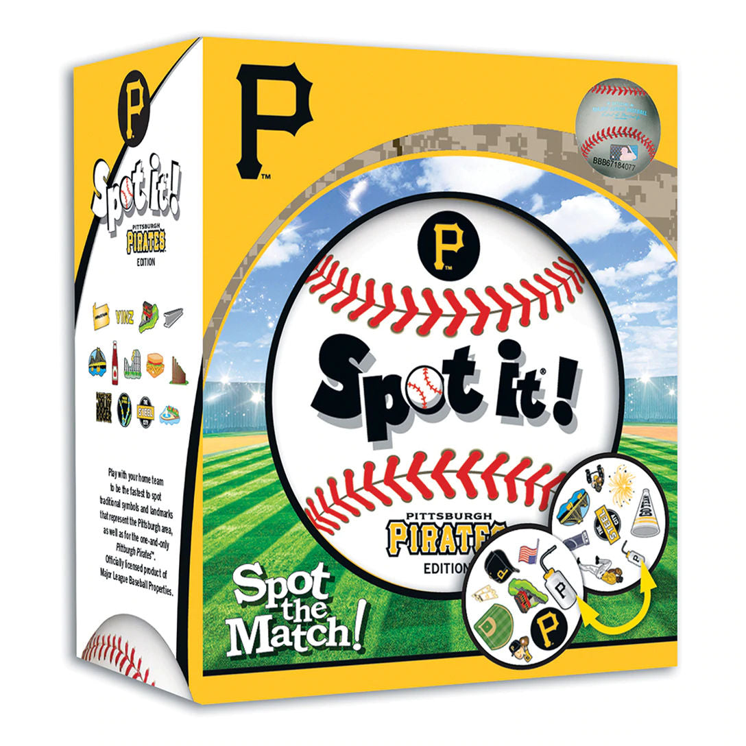 Pittsburgh Pirates MLB Baseball Team Spot it! Game