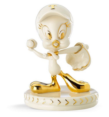 tweety bird baseball figurine by lenox